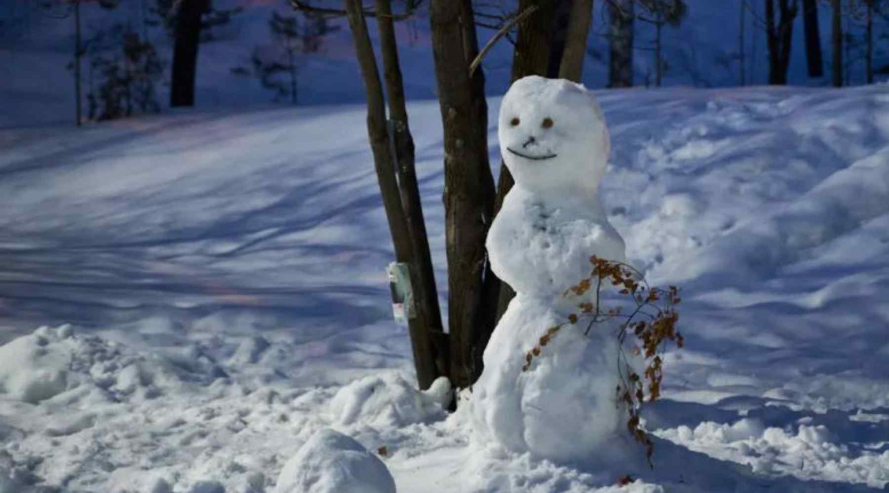 В екатеринбурге потеплеет. Снеговик в марте фото. Стихийные Снеговики в ЕКБ. Урал град зимой. Снеговика лепят оттепель картинка.