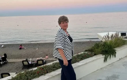Светлана Деева у моря