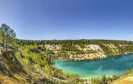 Панорама Липовского геопарка