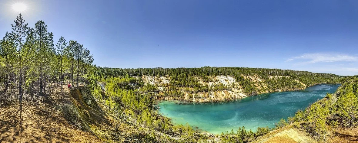 Панорама Липовского геопарка