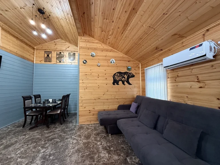 Гостиная Barn House в Лесогорье