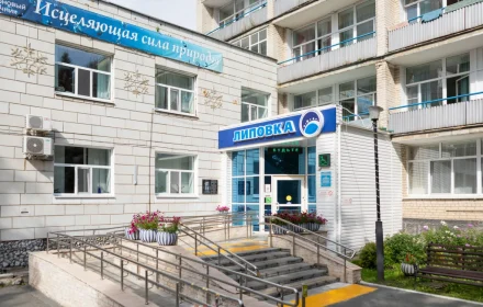 Вход в больницу «Липовка»