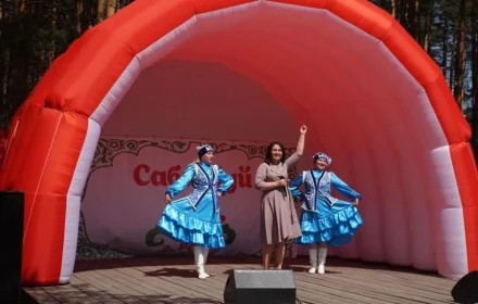 Выступление на Сабантуе в Реже