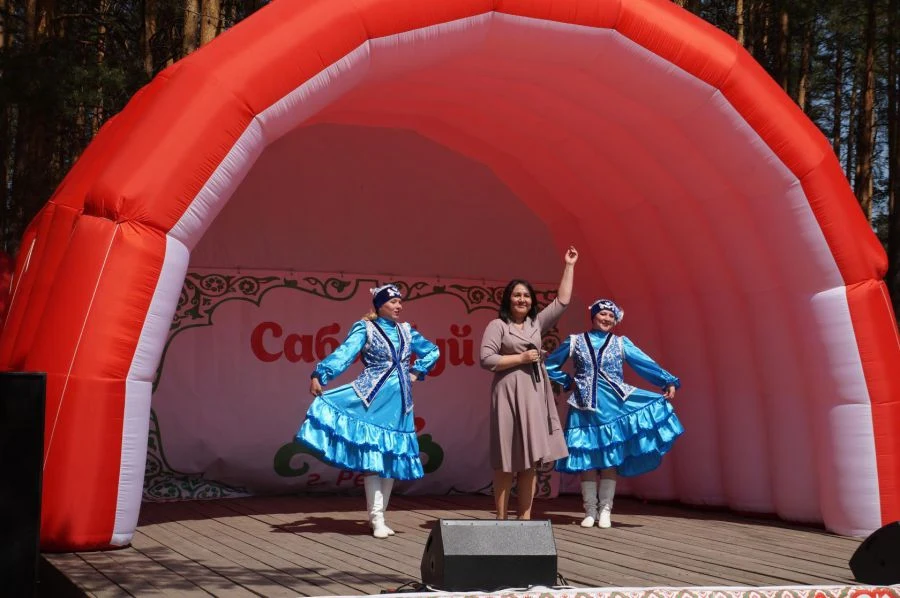 Выступление на Сабантуе в Реже